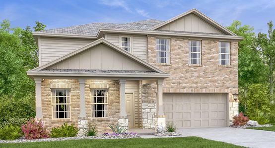 New construction Single-Family house 106 Brabham Lp, Hutto, TX 78634 - image