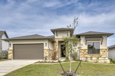 New construction Single-Family house 23350 Grande Vista, San Antonio, TX 78261 Carrara- photo 0