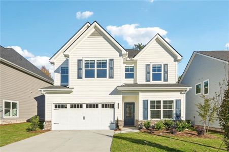 New construction Single-Family house 11830 Rizvan Place, Covington, GA 30014 The Bellwood- photo 0