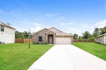 New construction Single-Family house 11061 Patriot Court, Cleveland, TX 77328 Lincoln- photo 0