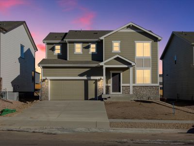 New construction Single-Family house 10823 Rolling Ranch Dr, Peyton, CO 80831 plan The Dillon - image