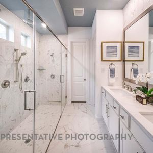 New construction Townhouse house 19742 Riverbed Ln, Cypress, TX 77433 plan Bolton Plan - image