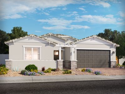 New construction Single-Family house 4036 South 177th Avenue, Goodyear, AZ 85338 Amber- photo 0