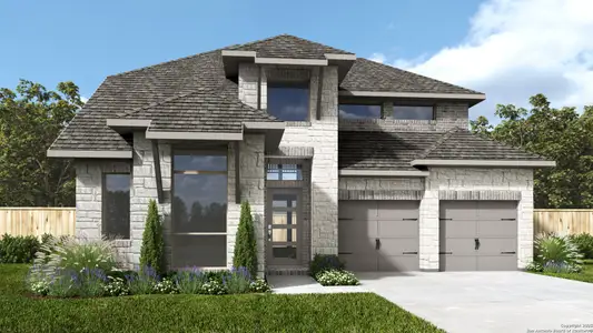 New construction Single-Family house 12706 Moya Flts, San Antonio, TX 78245 plan 2561H - image