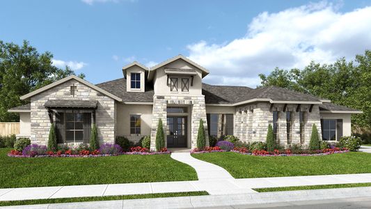 New construction Single-Family house 325 Falcon Cv, Castroville, TX 78009 plan 3168A - image