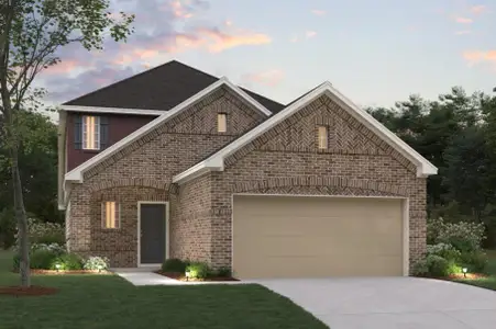 New construction Single-Family house 8311 Blue Shell Ln, Cypress, TX 77433 plan Rosemary - Smart Series - image