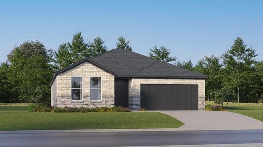 New construction Single-Family house 16615 Button Cactus Drive, Hockley, TX 77447 Nash- photo 0