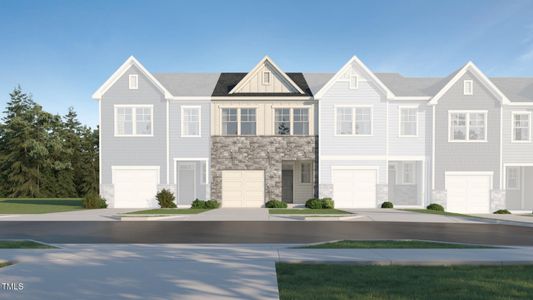 New construction Townhouse house 1149 Weavers Trace Dr, Zebulon, NC 27597 plan Cameron - image