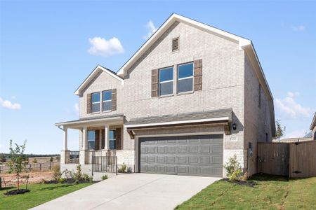 New construction Single-Family house 9824 Serene Bliss Ln, Buda, TX 78610 plan Somerville - image