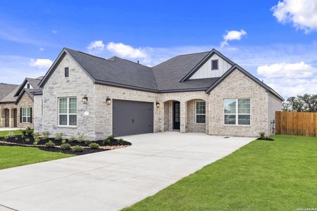 New construction Single-Family house 191 Azalea Aly, Castroville, TX 78009 plan Chester - image