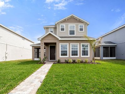 New construction Single-Family house 4017 Kindling Wood Wy, St. Cloud, FL 34772 plan Aria - image