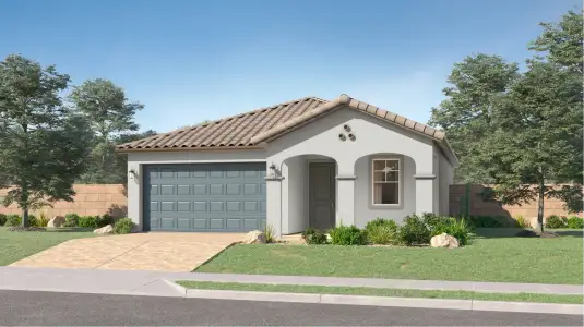 New construction Single-Family house 18624 W Silverwood, Goodyear, AZ 85338 plan Fremont Plan 3552 - image