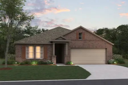New construction Single-Family house 14212 Zealand Dr, Pilot Point, TX 76258 plan Polo - 40' Smart Series - image