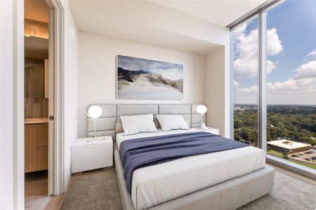 Wake up to gorgeous views of Austin! (Virtually staged)