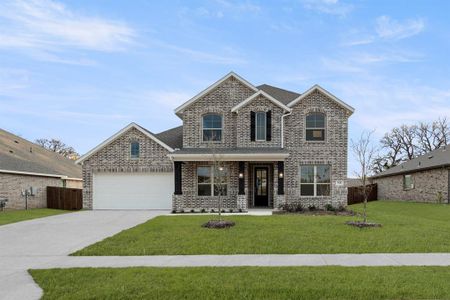 New construction Single-Family house 728 Stone Eagle, Azle, TX 76020 plan Willow - image