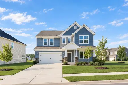 New construction Single-Family house 1717 Grassy Knoll Trl, Maiden, NC 28650 plan Forsyth - image