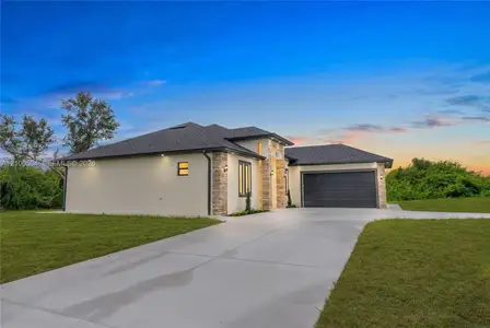 New construction Single-Family house 415 Chamonix Ave S, Lehigh Acres, FL 33974 - image