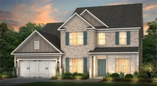 New construction Single-Family house 4396 Azalea Ridge Wy, Hoschton, GA 30548 plan Riverton - image