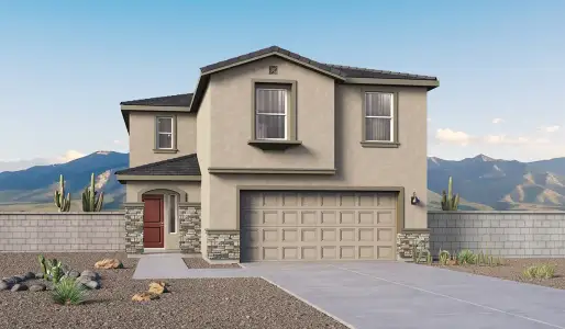 New construction Single-Family house 10202 N Ferox Dr, Marana, AZ 85653 plan Gila - C30G - image