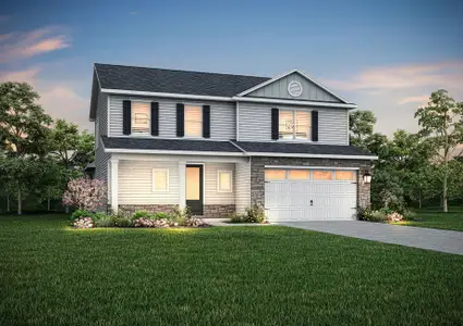 New construction Single-Family house 320 Springbrook Blvd, White House, TN 37188 plan Hampton - image