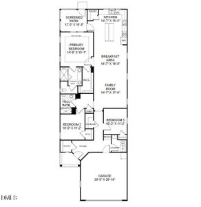 New construction Single-Family house 3114 Kiawa Pointe Ln, Durham, NC 27703 - image