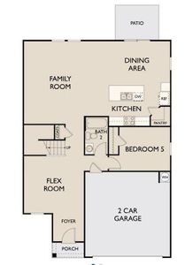 1st Floorplan - Representative Photo