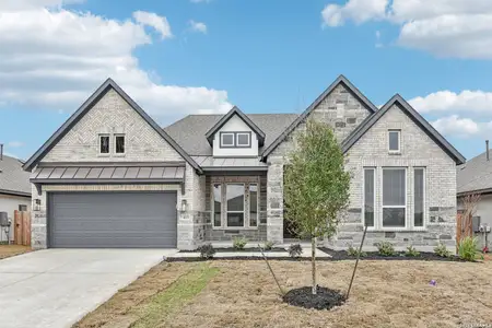 New construction Single-Family house 413 Sawtooth Oak, Seguin, TX 78155 plan Malia - image