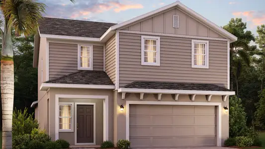 New construction Single-Family house 309 Preserve Pointe Blvd, Davenport, FL 33837 plan Gasparilla - image