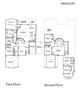 New construction Single-Family house 747 Gannon Heights Ln, Frisco, TX 75033 plan Preston - image 7