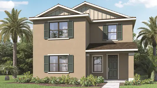 New construction Single-Family house 1588 Hummingbird Rd, Winter Haven, FL 33884 plan CAMPBELL - image