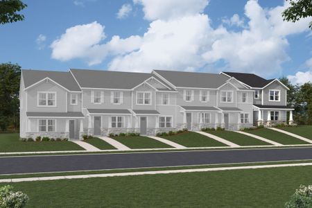 New construction Townhouse house 2564 Selbourne Dr, Gastonia, NC 28052 plan Grifton - image