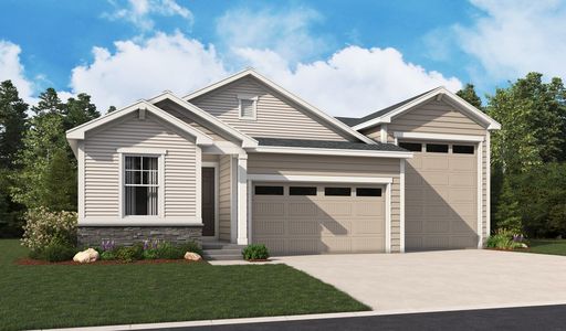 New construction Single-Family house 9338 Horsemint Trl, Colorado Springs, CO 80925 plan Bronze - image