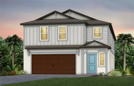 New construction Single-Family house 33398 Barnebrook Dr, Wesley Chapel, FL 33545 plan Whitmore - image