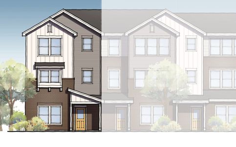 New construction Townhouse house 5363 N Eaton Park St, Aurora, CO 80019 plan Townhome Series - Lincoln - image