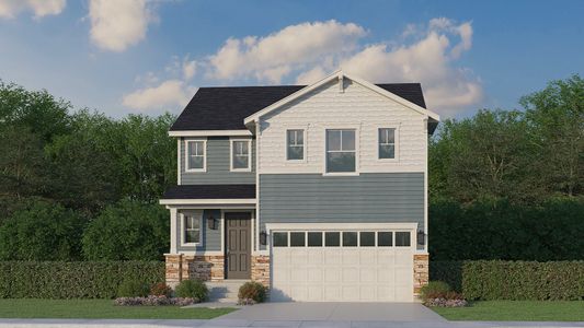 New construction Single-Family house 7887 School House Dr, Colorado Springs, CO 80908 plan C301 - image