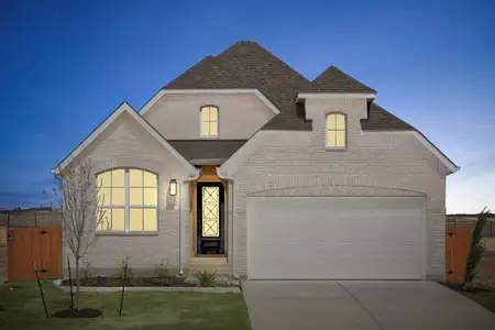 New construction Single-Family house 8120 Royal Mint Cv, Lago Vista, TX 78645 Kingston Plan- photo 0