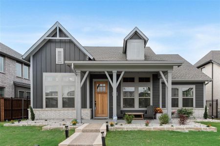 New construction Single-Family house 1028 Almond Blossom Cir, Crowley, TX 76036 plan The Bassett - image