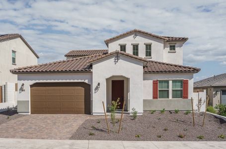 New construction Single-Family house 21553 W Cambridge Ave, Buckeye, AZ 85396 Ponderosa- photo 0