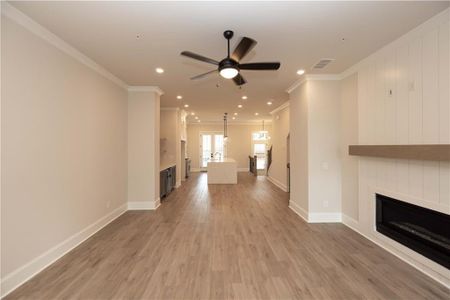 New construction Townhouse house 540 Fisher Dr, Unit 46, Alpharetta, GA 30009 The Chamberlain- photo 24 24