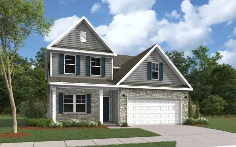 New construction Single-Family house 404 Brick House Rd, York, SC 29745 plan Bellwood - image