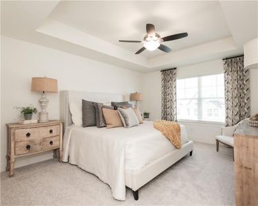 New construction Townhouse house 259 Barracks Wy, Unit 876, Hoschton, GA 30548 plan Glen - image 11
