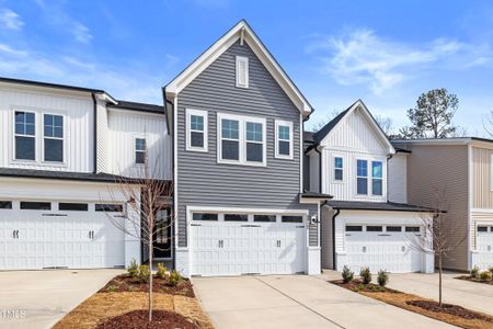 New construction Townhouse house 8950 Kennebec Crossing Drive, Angier, NC 27501 - photo 0