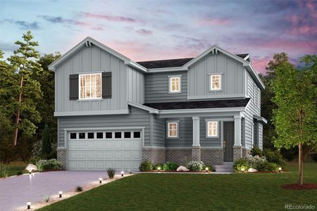 New construction Single-Family house 10037 Quari Street, Commerce City, CO 80022 Fraser- photo 0