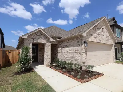 New construction Single-Family house 21686 Wave Hollow Dr, Cypress, TX 77433 plan Azalea - Smart Series - image
