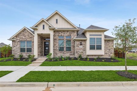 New construction Single-Family house 1012 Desert Rose Lane, Crowley, TX 76036 Marlow- photo 0