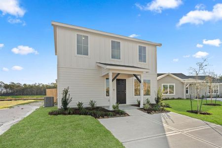 New construction Single-Family house 24669 Monarch Forest Dr, Porter, TX 77365 Chester- photo 0