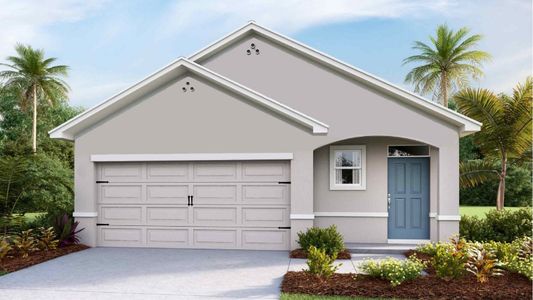 New construction Single-Family house 14931 Shelly Ln, Wimauma, FL 33598 plan Allex II - image