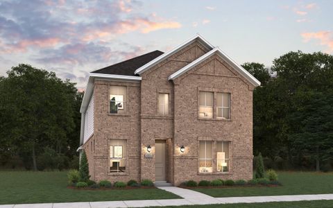 New construction Single-Family house Denton, TX 76226 plan Stephens - image
