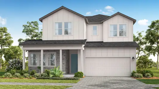 New construction Single-Family house 20750 Sugarloaf Mtn, Minneola, FL 34715 plan Oakley - image