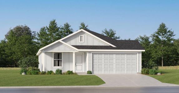 New construction Single-Family house 2321 Dust Devil Dr, Lockhart, TX 78644 Beckman- photo 0